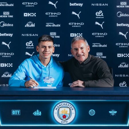 Manchester City Welcome Claudio Echeverri, Dubbed ‘New Messi’, After £182m January Spending