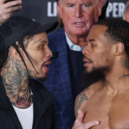 Tank Davis and Lamont Roach Ready for Title Clash After Weigh-in
