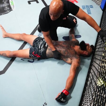 Mario Pinto Knocks Out Austen Lane in Round 2 at UFC Vegas 103