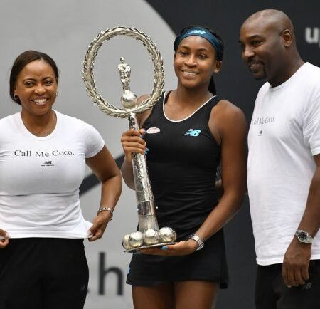 Coco Gauff and Serena Williams Spotted Together at Oscars Party