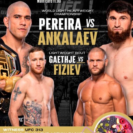 UFC 313: Pereira vs. Ankalaev Headline Event