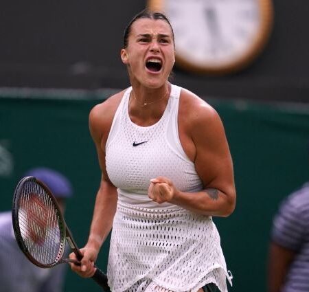 Aryna Sabalenka in Las Vegas: Exhibition Tournament