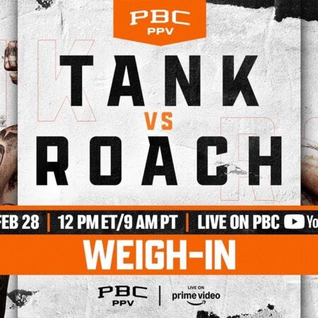 Tank vs. Roach Weigh-in Video