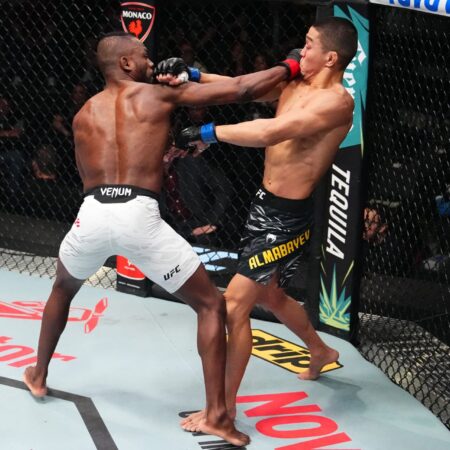 Kape Earns TKO Victory Over Almabayev in UFC Vegas 103 Main Event