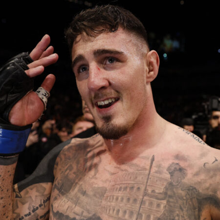 Tom Aspinall Expresses Surprise at Fans Scoring Pereira Victory Over Ankalaev