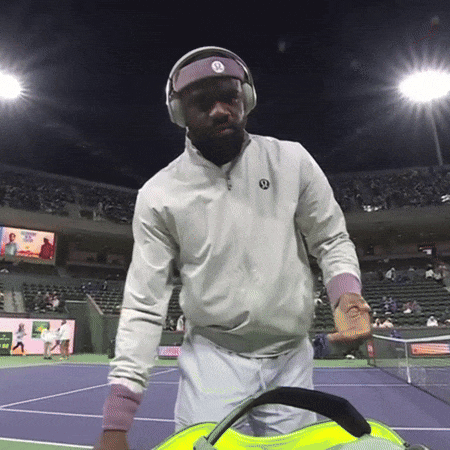 Tiafoe Forgets Rackets for Indian Wells Match