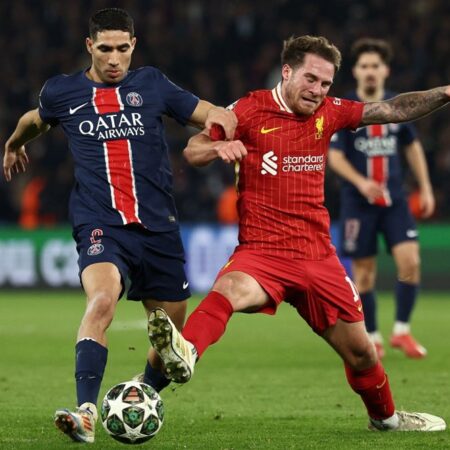 PSG Fans Target Alexis Mac Allister with Projectiles in Champions League Clash