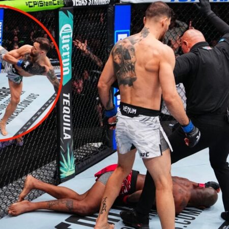 Mauricio Ruffy’s Spectacular Knockout of King Green at UFC 313 Ignites ‘KO of the Year’ Debate