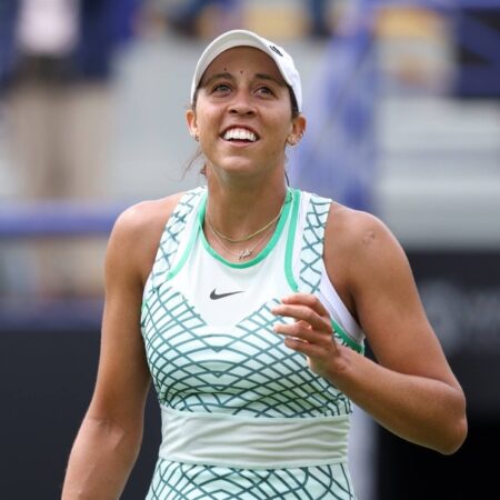 Madison Keys Battles Past Elise Mertens in Indian Wells