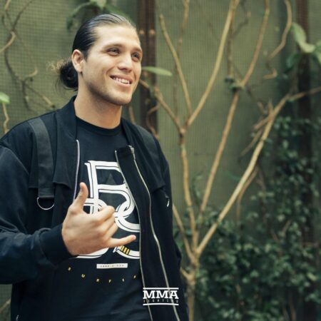 Brian Ortega Chops Off Hair for Charity
