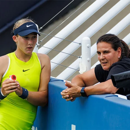 Conchita Martinez Discusses Coaching Mirra Andreeva