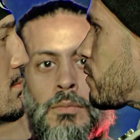 Teofimo Lopez and Arnold Barboza Jr. Faceoff Turns Physical