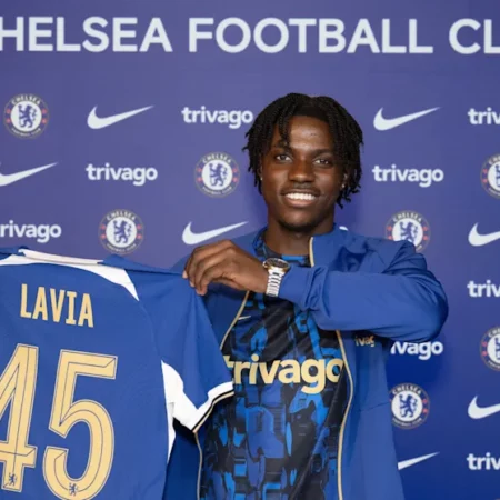 Chelsea Star Romeo Lavia Starstruck by Cristiano Ronaldo