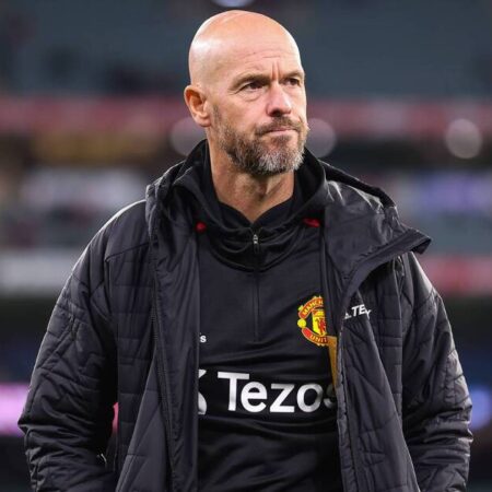 मैन यूटीडी से निकाले जाने के बाद एरिक टेन हैग सीरी ए क्लैश में दिखे