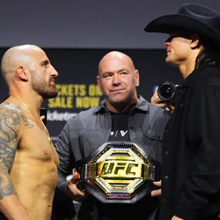 क्या UFC 314 में अलेक्जेंडर वोल्कानोव्स्की डिएगो लोपेस के खिलाफ गोल्ड मेडल वापस जीत सकते हैं?