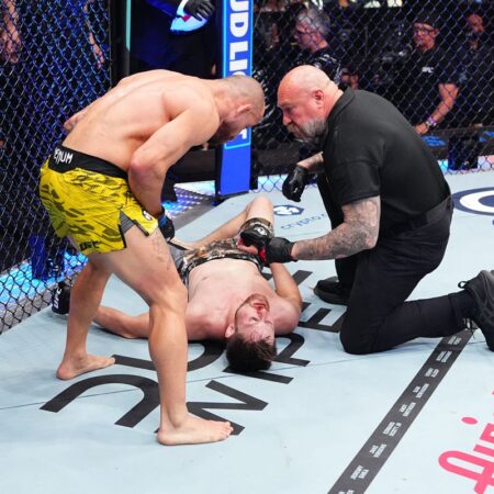 Брайс Митчелл прокомментировал поражение Жану Силве на UFC 314: «Я больше ничего не мог дать»
