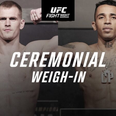 UFC कैनसस सिटी: गीगा चिकैडज़े का वज़न छूटा