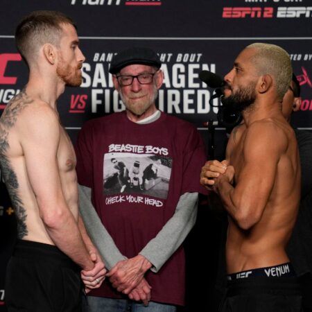 UFC डेस मोइनेस: फाइट कार्ड और मुख्य मुकाबले