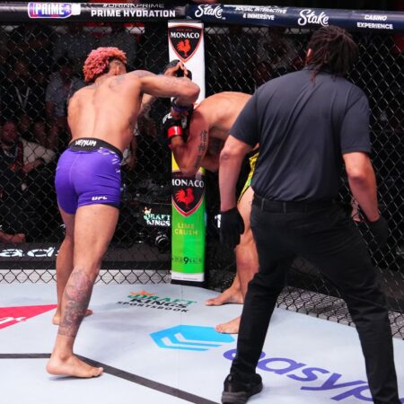 Гилберт Бернс высказался после поражения Майклу Моралесу на UFC Vegas 106