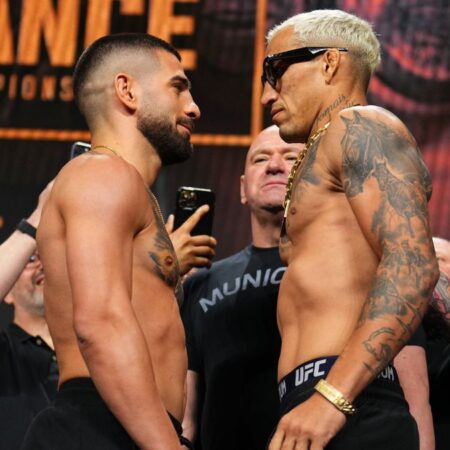 UFC 317: इलिया टोपु्रिया और चार्ल्स ओलिवेरा का आमना-सामना